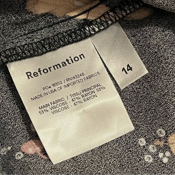 Reformation Margot Cocktail Party Mini Skirt - Picture 9 of 9